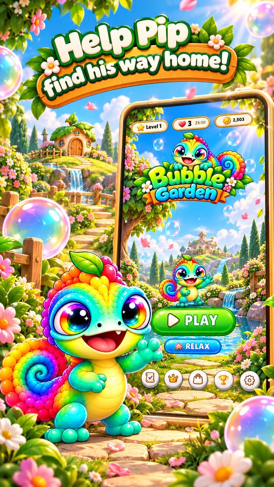 Bubble Garden screenshot