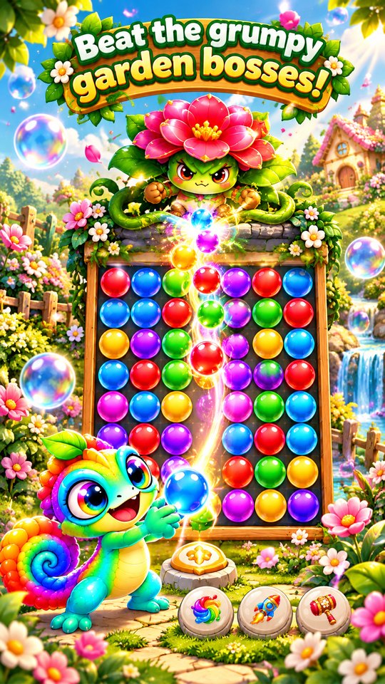 Bubble Garden screenshot