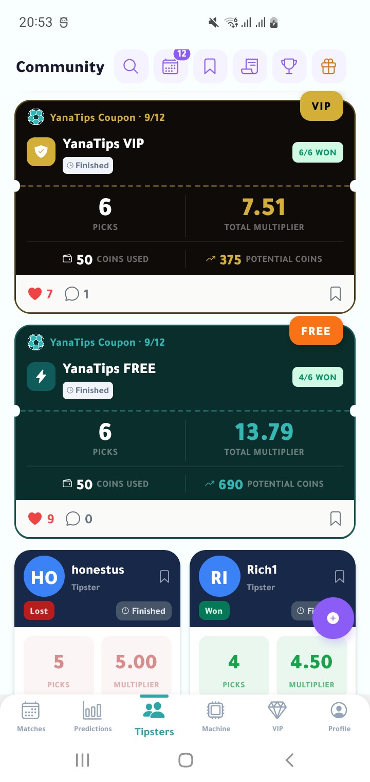 YanaTips screen